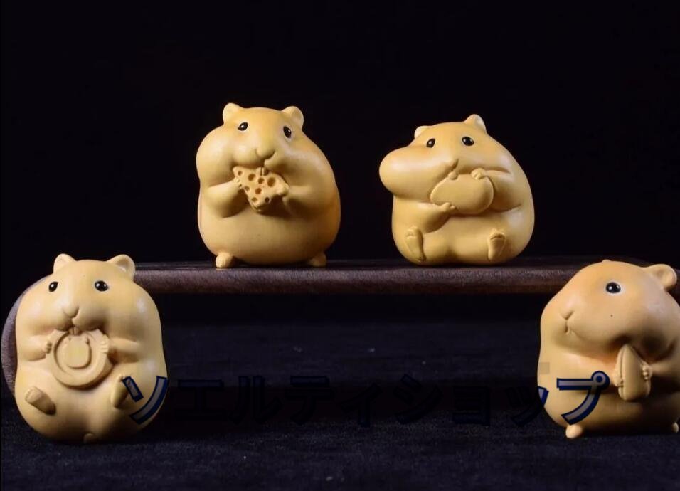 黄楊木彫の食いしん坊ハムスターを彫る_画像1
