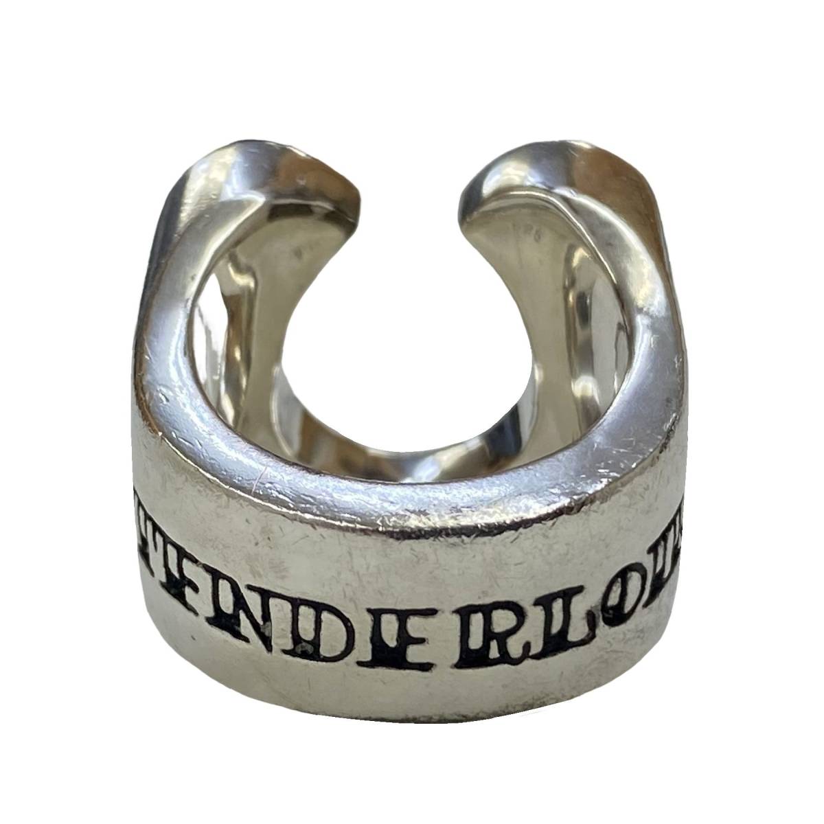 * masterpiece * TENDERLOIN Tenderloin T- HORSE SHOE RING STONE silver 925 blue diamond hose shoe horseshoe ring ring 13 number 
