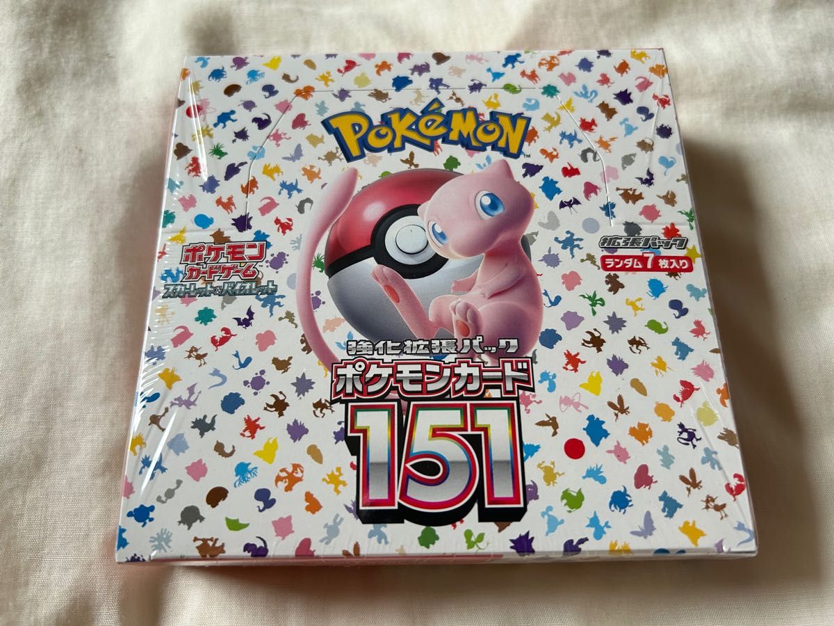 新品未開封 シュリンク付き ポケモンカード 151 BOX｜Yahoo!フリマ（旧