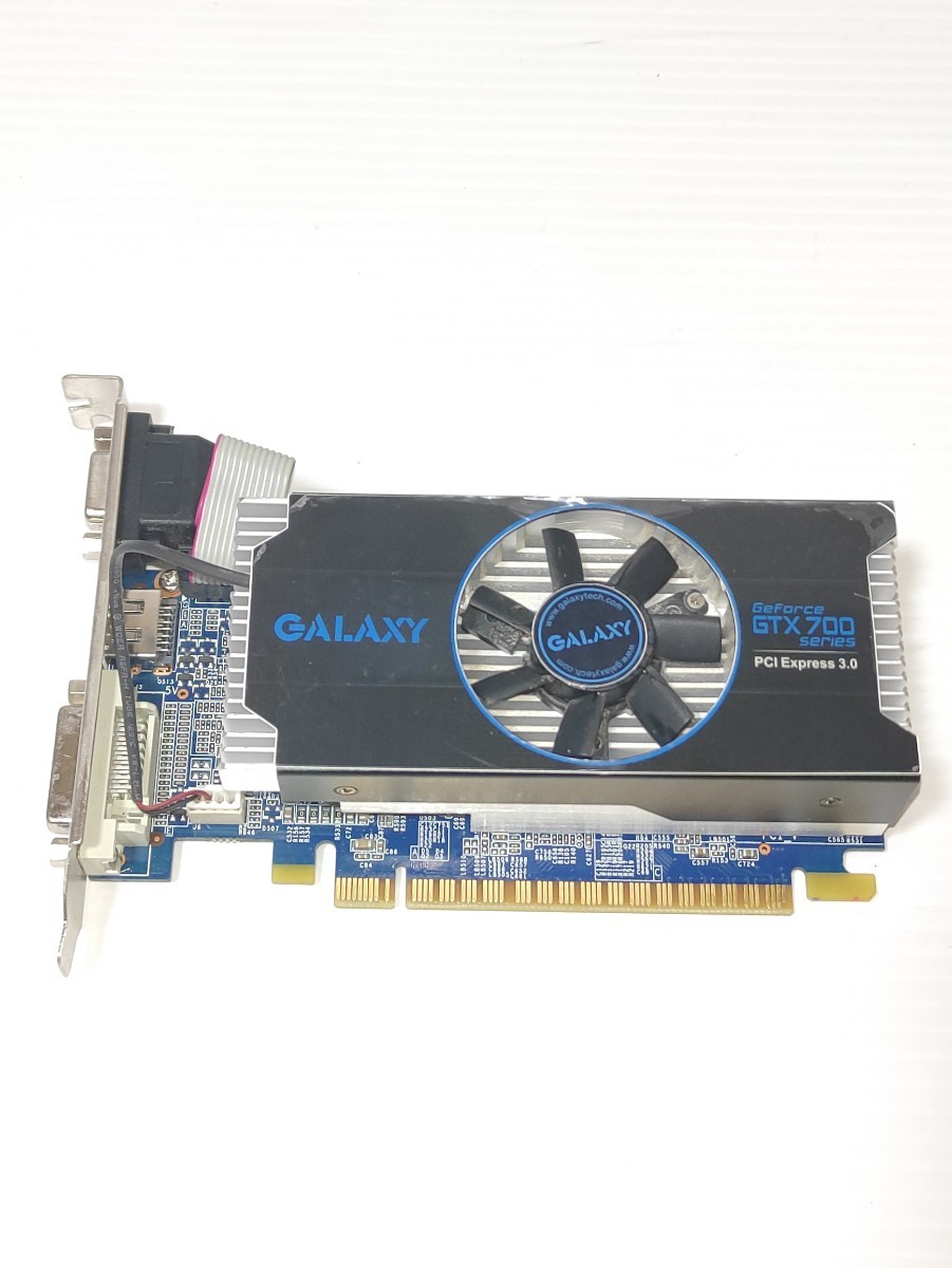 玄人志向 NVIDIA GeForce GTX750Ti グラフィックボード PCI-Ex16 LowProfile 2GB 補助電源不要  PCI-Express Galaxy HDMI DVI-D D-sub