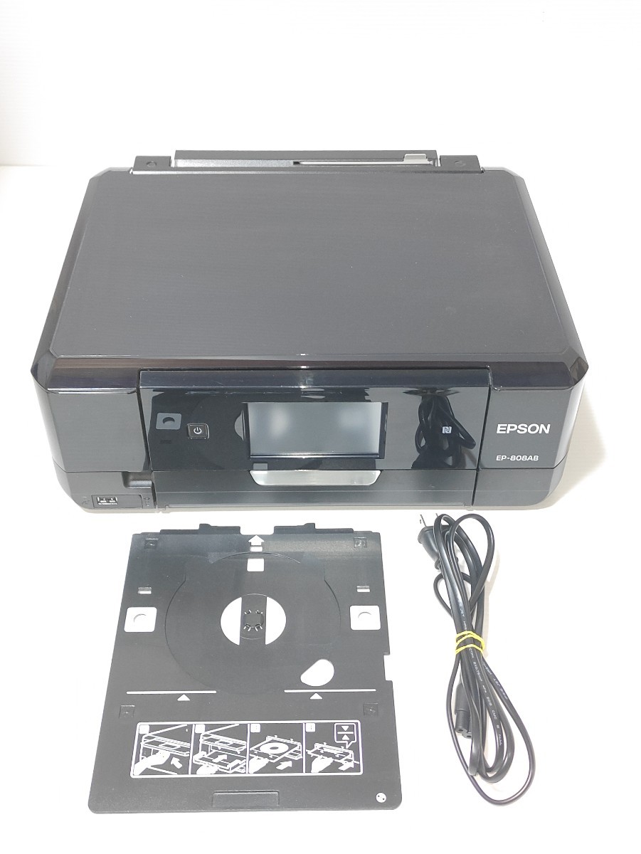 公式ショップ】 EPSONプリンター インクジェット複合機 EP-808AB 【美