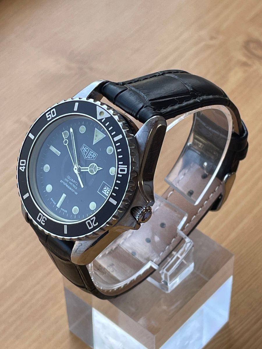 タグホイヤー 1000 QZ 200M防水 HEUERロゴ デイト【980 013 タグホイヤー 1000 QZ 200M防水 HEUERロゴ デイト【980 013