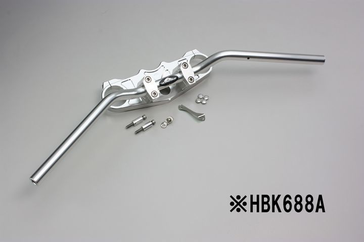 ハリケーン HBK688A バーハンドルキット ハンドルセット シルバー ZX-14R ABS (16-17)HGモデル ※STDはHBK687Aが適合_画像1