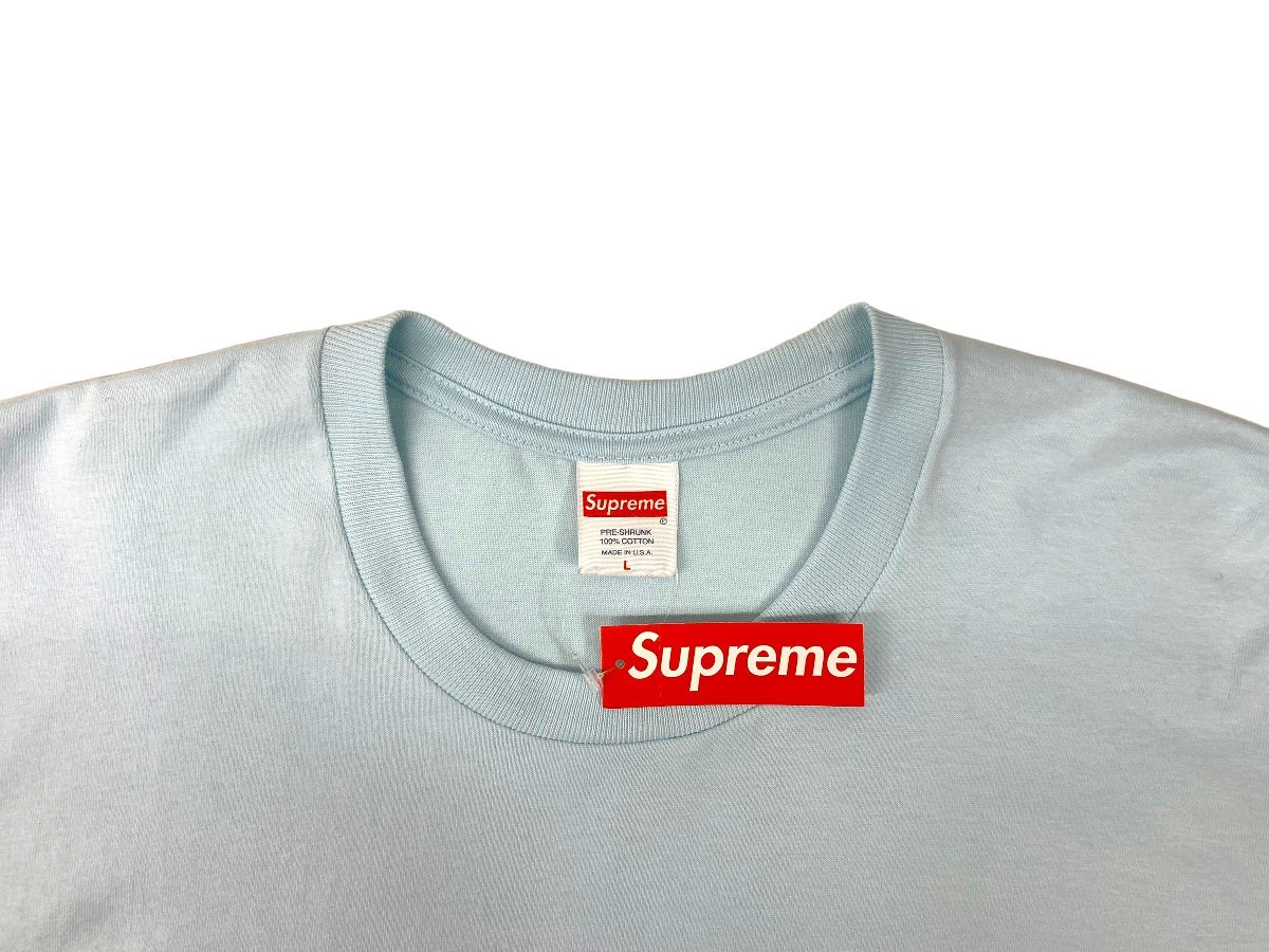 Supreme (シュプリーム) 22SS KNOWLEDGE TEE ロゴ グラフィックプリント L ライトブルー メンズ /036_画像3