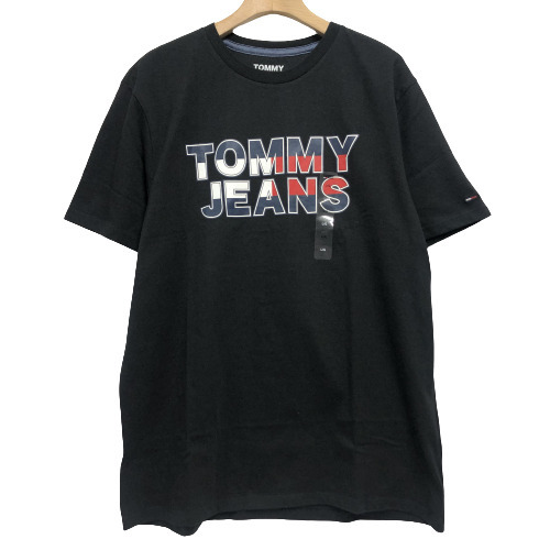 ○★新品 未使用 TOMMY HILFIGER TOMMY JEANS メンズ L Tシャツ プリント 半袖の画像1