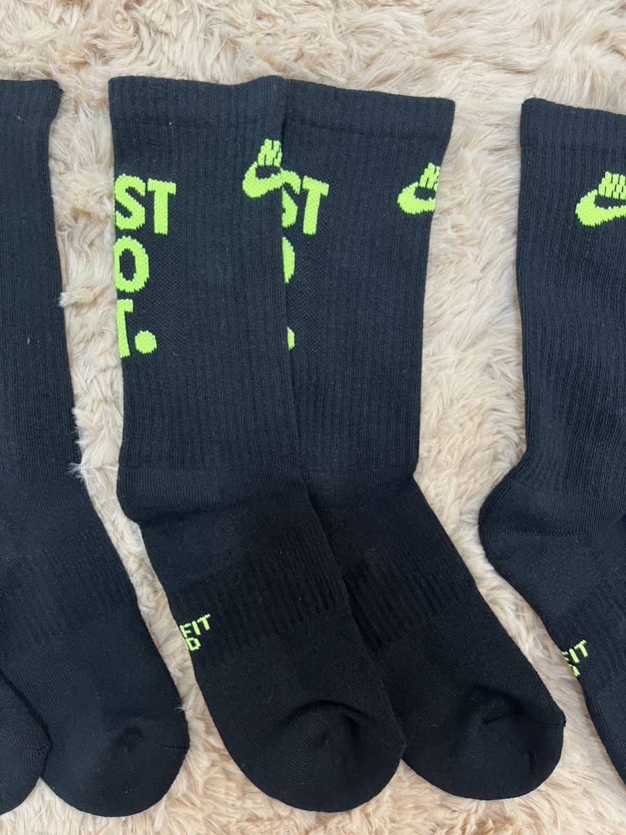 Nike NIKE Every tei носки черный чёрный 3 пар комплект 21~23cm
