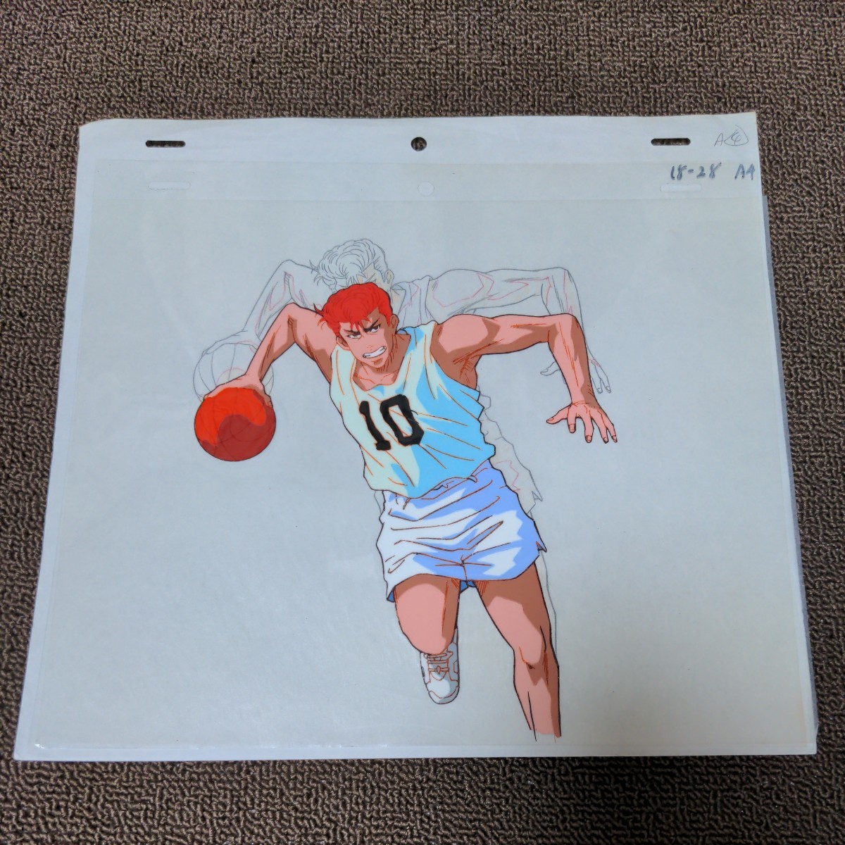 Slam Dunk Cell Painting Sakuragi Hanamichi Yohei Mito видео рисунок записи