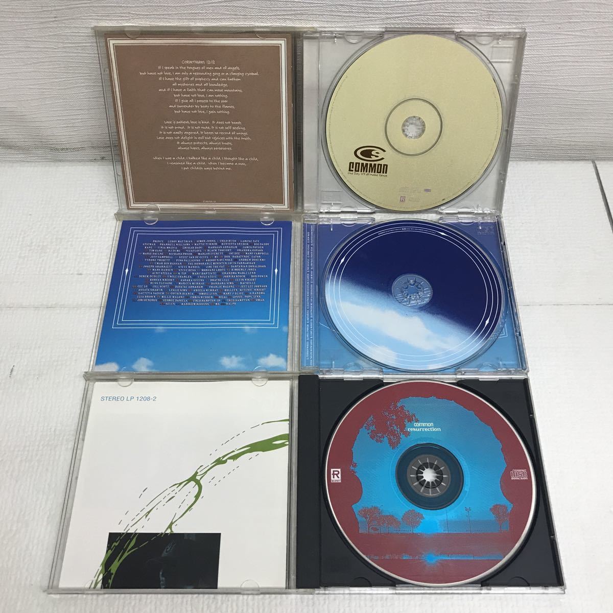 KY0920A COMMON コモン CD 5本セット Be/Cool Common Collected/One Day it'll All Make Sense/ELECTRIC CIRCUS/resurrection/ヒップホップ_画像5