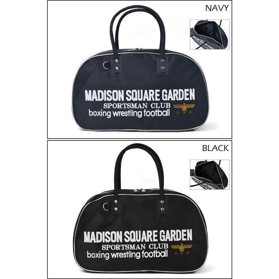 ボストンバッグ ボストンバック メンズ MADISON SQUARE GARDEN マジソンバッグ マディソン Mサイズ キャリーオンバッグ ブラック_画像2