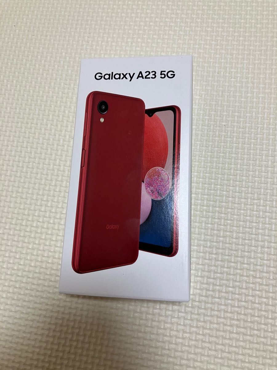 新品未使用】Galaxy A23 5G レッド 64GB SIMフリー｜PayPayフリマ