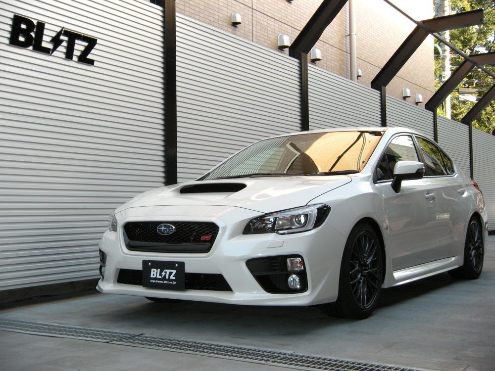 BLITZ DAMPER ZZ-R SUBARU WRX STI CBA VAB ブリッツ ダンパー 車高調 スバル 92334 アルミ鍛造製アッパーマウント 全長調整式 単筒式 美品_画像1