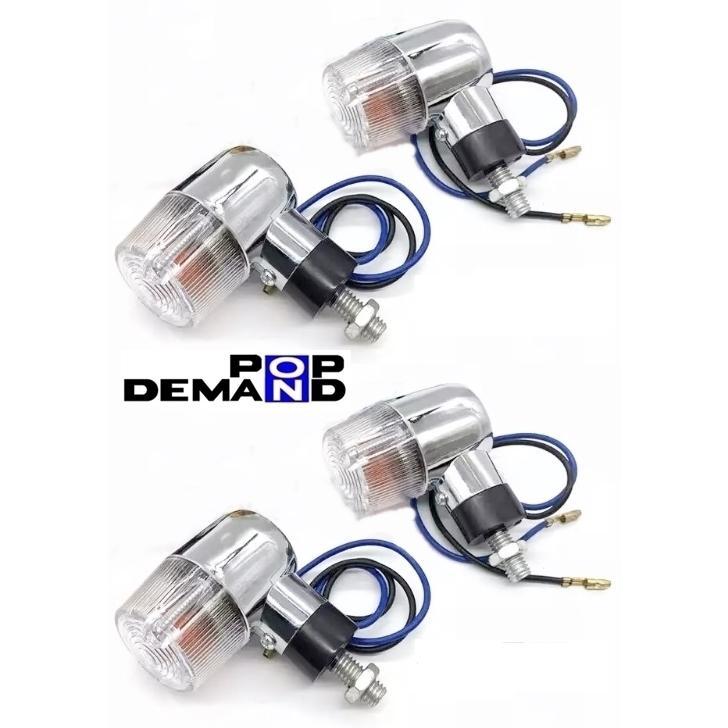 ◇即納◇汎用 ヨーロピアン ウインカー クリア 12V 1臺(tái)分4個(gè)セット Z1100GP Z1100R Z1300 Z1-R Z1-R2 Z-1 Z-2 Z1 Z2