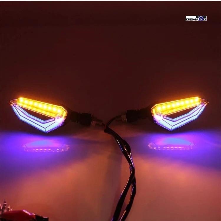 ◇即納◇汎用 12V デイライト LED ウインカー 青 2個セット グラストラッカー グラストラッカー ビッグボーイ_画像5