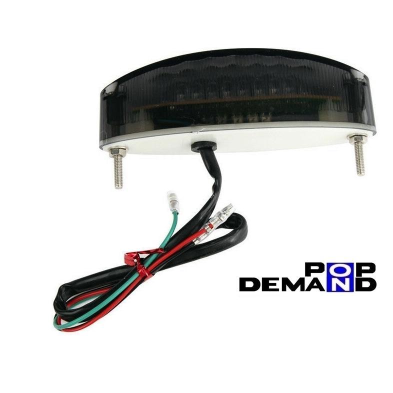 ◇送料220円◇訳有り 汎用 スモーク LED テールランプ E11 12V 防水 RV125i RV125JP RV180i RV180 Efi RV200i RV250_画像3