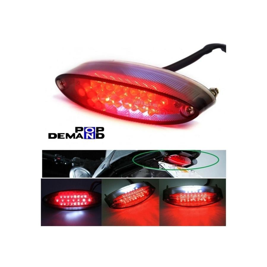 ◇送料220円◇訳有り 汎用 レッド LED テールランプ E11 12V 防水 CB750カスタムエクスクルーシブ CTX1300 CTX700N_画像1