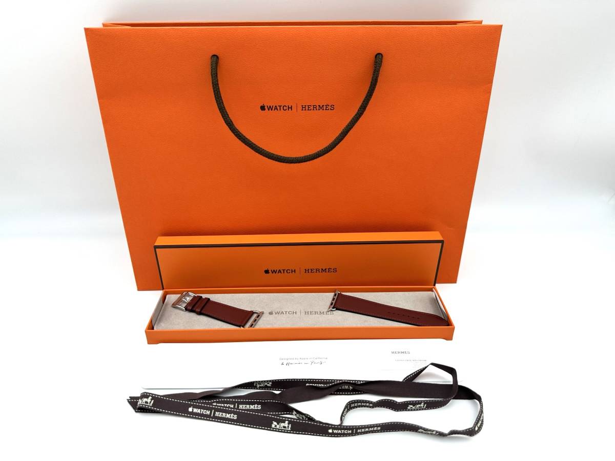 新年の贈り物 廃盤希少!新品未使用!HERMES エルメス 適応 45mm 44mm