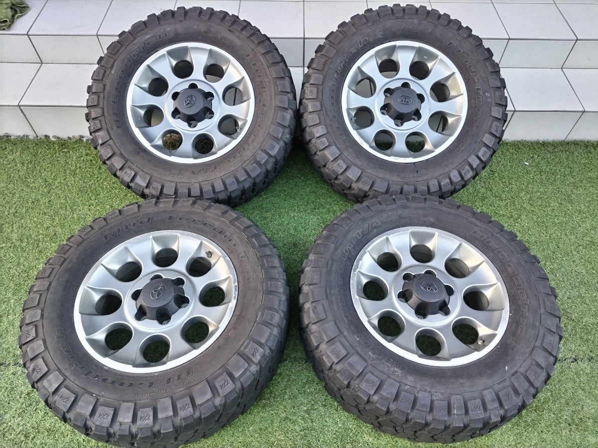 トヨタ FJクルーザー 純正アルミホイール 17インチ7.5J +15 PCD 139.7