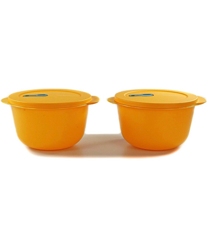 Tupperwareクリスタルウェーブネクスト丸型Mサイズ2個セット Tupperwareクリスタルウェーブネクスト丸型Mサイズ2個セット