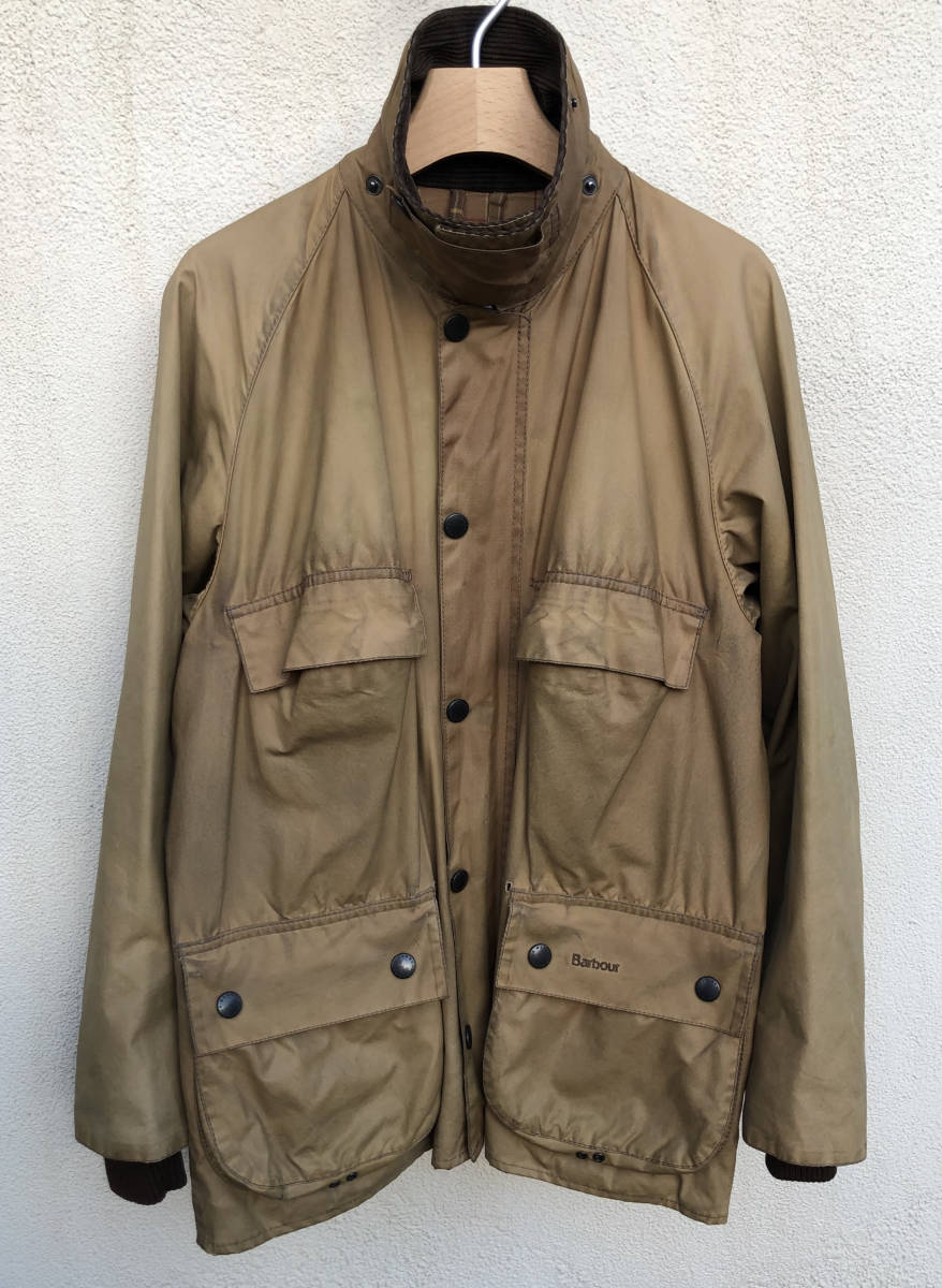 バブアー Barbour 4ポケット ビデイル ANTIQUE BEDALE レアカラー バーク サイズM_画像3