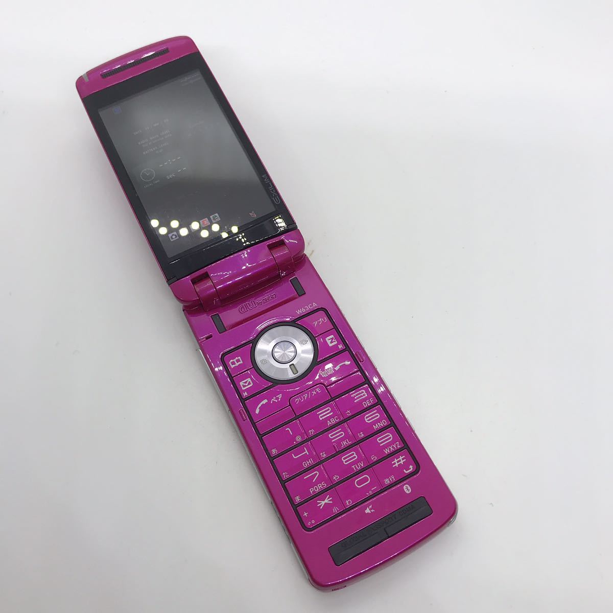 au CASIO EXILIM W63CA カシオ ガラケー 携帯電話 a19i19cy au CASIO EXILIM W63CA カシオ ガラケー 携帯電話 a19i19cy