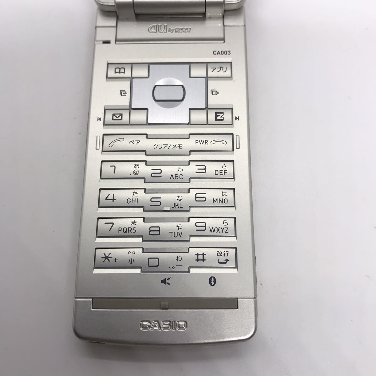 au EXILIM エクシリム ケータイ CASIO CA003 ガラケー 携帯電話 au EXILIM エクシリム ケータイ CASIO CA003 ガラケー 携帯電話