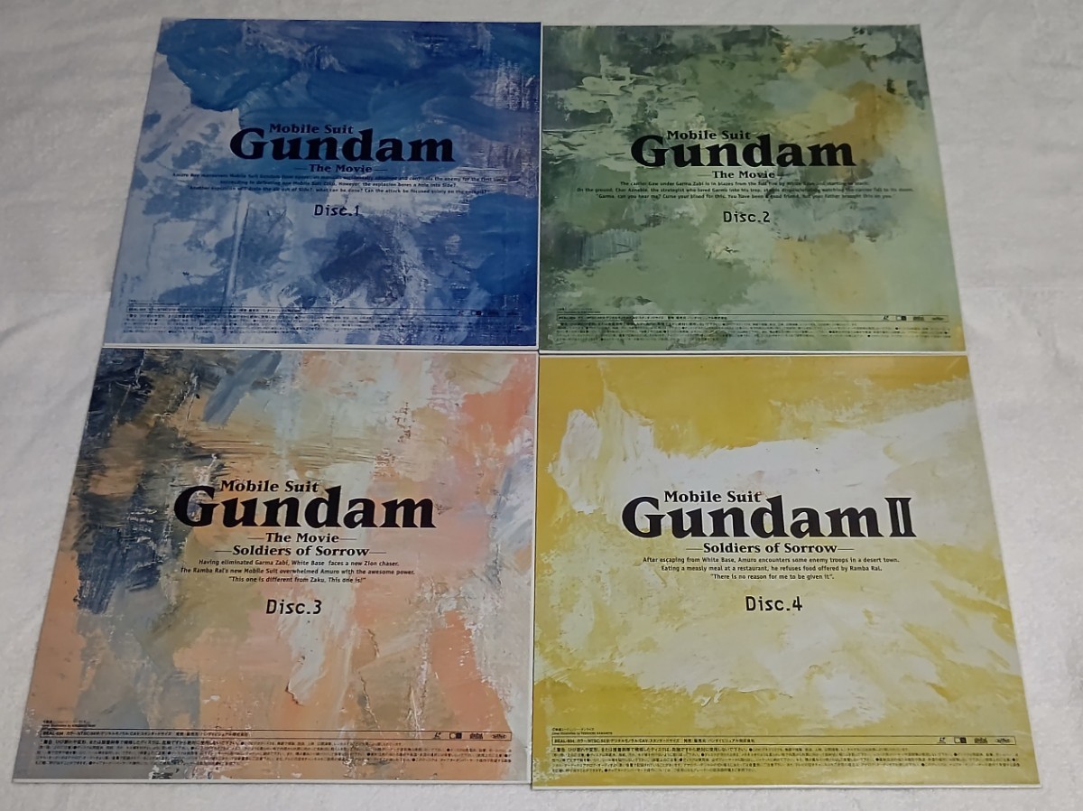  secondhand goods theater version Mobile Suit Gundam master grade box laser disk 