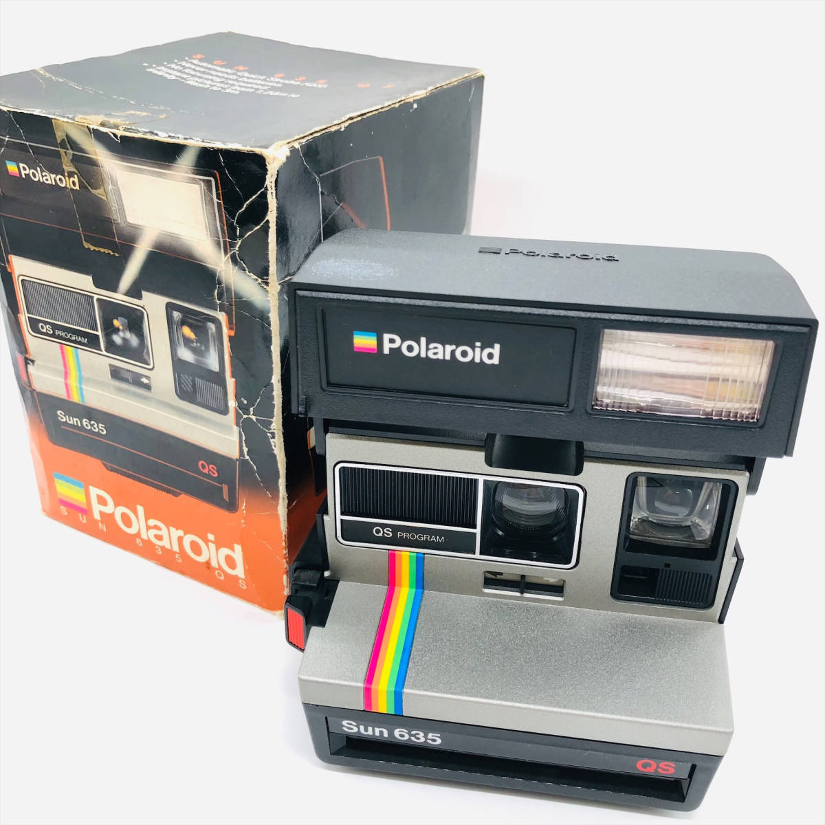Polaroid ポラロイド SUN 635 QS ポラロイドカメラ 動作未確認