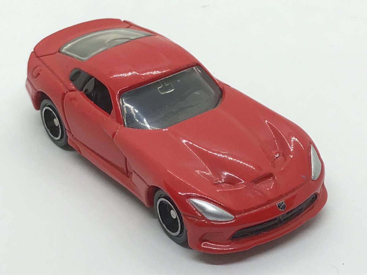 ち3★トミカ ミニカー SRT バイバー GTS レッド/赤 2013 S=1/64 ワイドホイール No.11 B_画像4