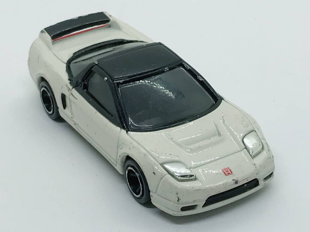 ち4★トミカ ミニカー ホンダ NSX-R ホワイト/白 2002 S=1/59 ワイドホイール No.81_画像4