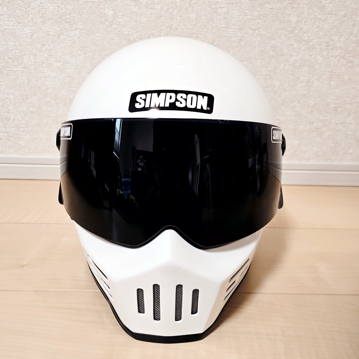 SIMPSON (シンプソン) フルフェイスヘルメット M30 ホワイト SIMPSON (シンプソン) フルフェイスヘルメット M30 ホワイト