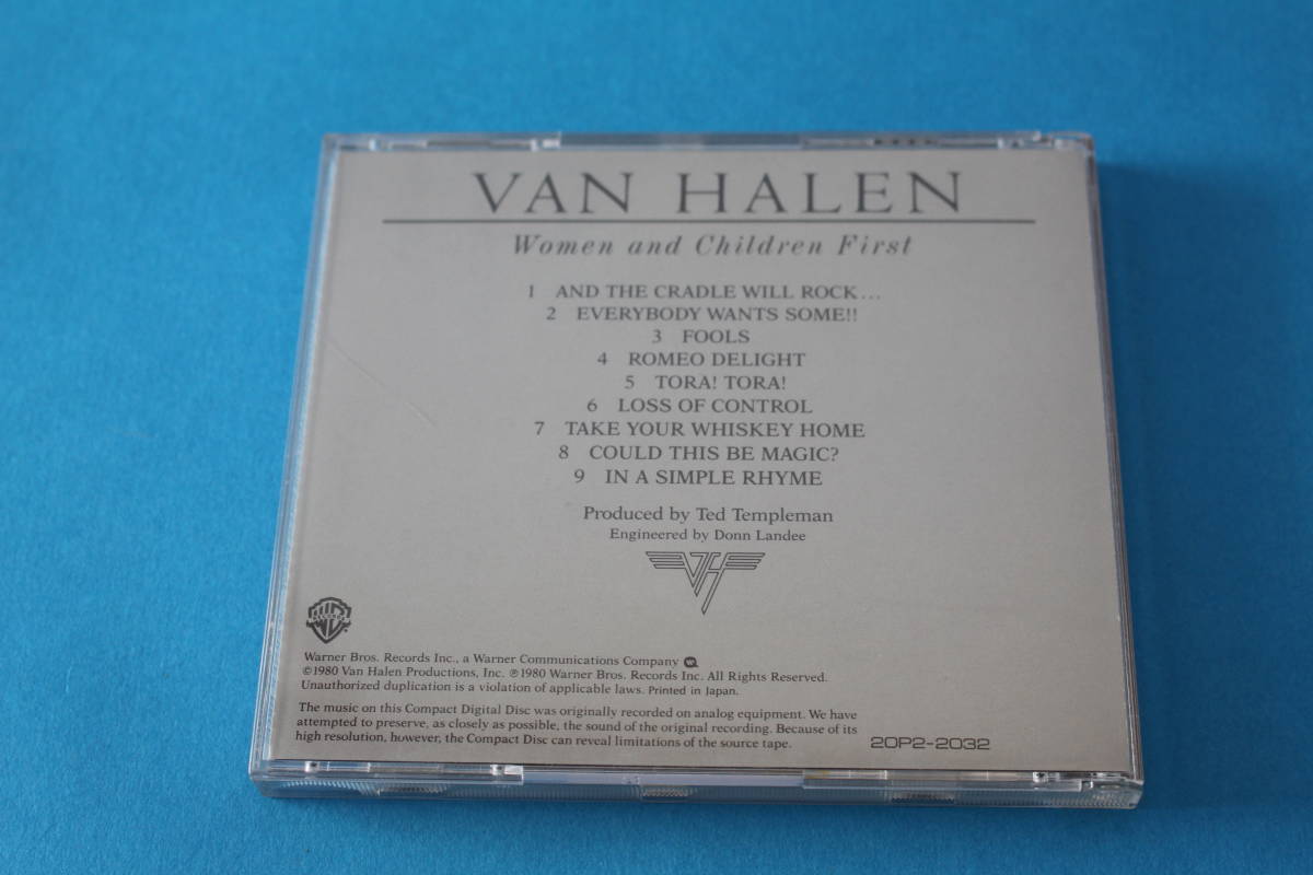 ■送料無料■日本盤■暗黒の掟　Women and Children First■VAN HALEN ヴァンヘイレン■