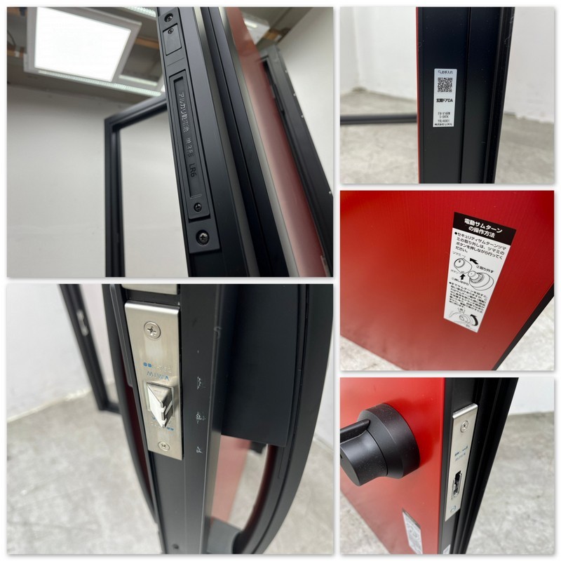 T4092☆展示美品☆リクシル☆玄関ドア☆シングルドア☆ダブルロック