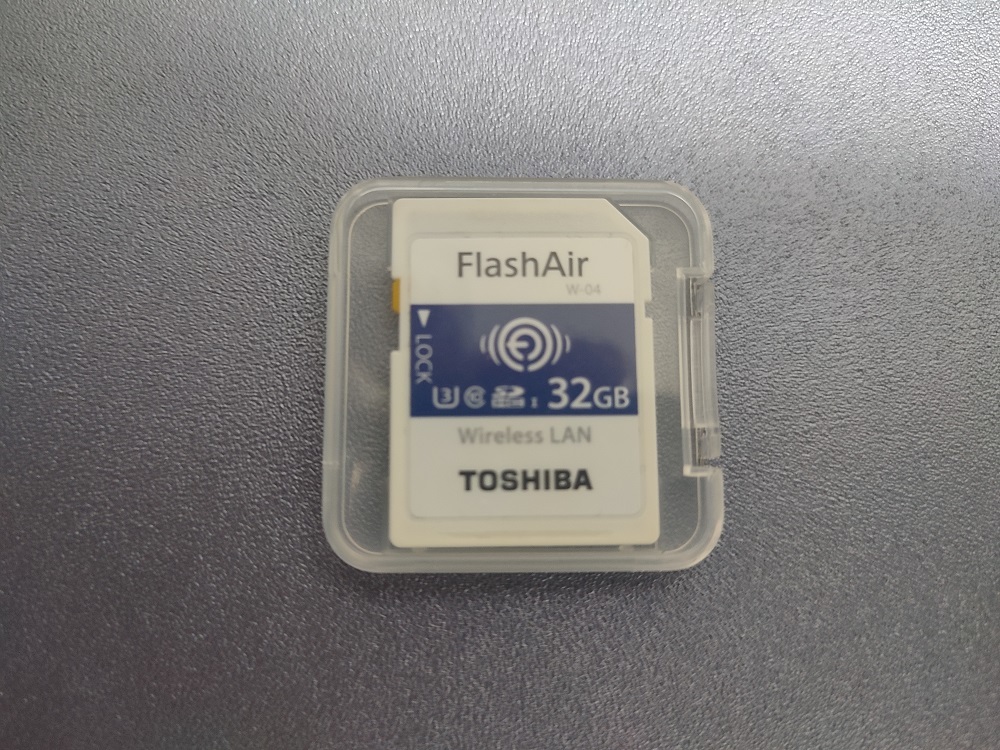 2022年秋冬新作 【送料無料】東芝 TOSHIBA W-04 32GB FlashAir 32GB