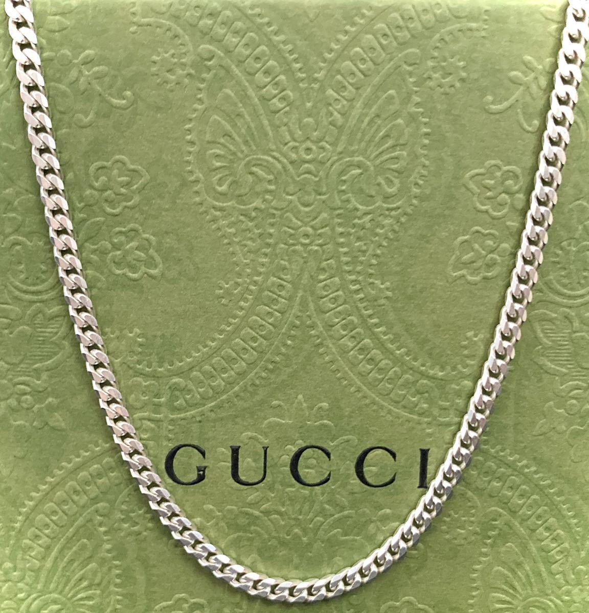 爆買い！】 【即決/送料込み】正規品 GUCCI/グッチ 喜平 チェーン