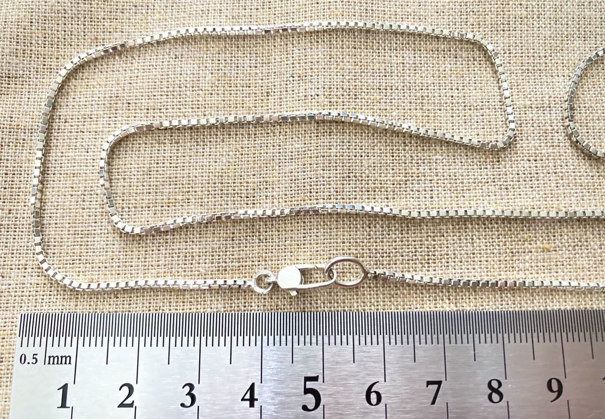 [ prompt decision / postage included ] regular goods GUCCI/ Gucci Venetian chain necklace silver 925/ sterling silver (65.5-75.5)