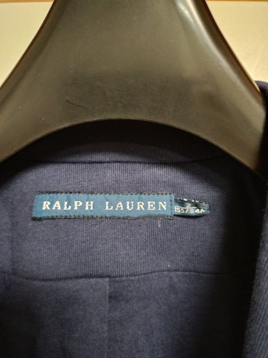 限定SALE Ralph Lauren ラルフローレン 銀ボタン 紺ブレザー 刺繍