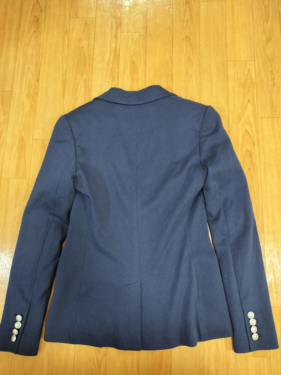 限定SALE Ralph Lauren ラルフローレン 銀ボタン 紺ブレザー 刺繍