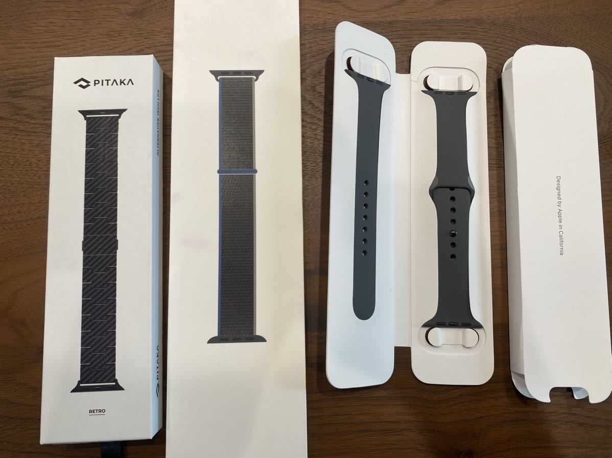 熱い販売 Watch Apple Series6 箱無し 3種類バンド付属 44mmブラック