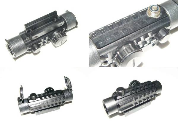 トライレイル1x30トリプルレール赤/緑ダットサイトドットサイト　新品　レッド　グリーン　ドット　サイト_画像3