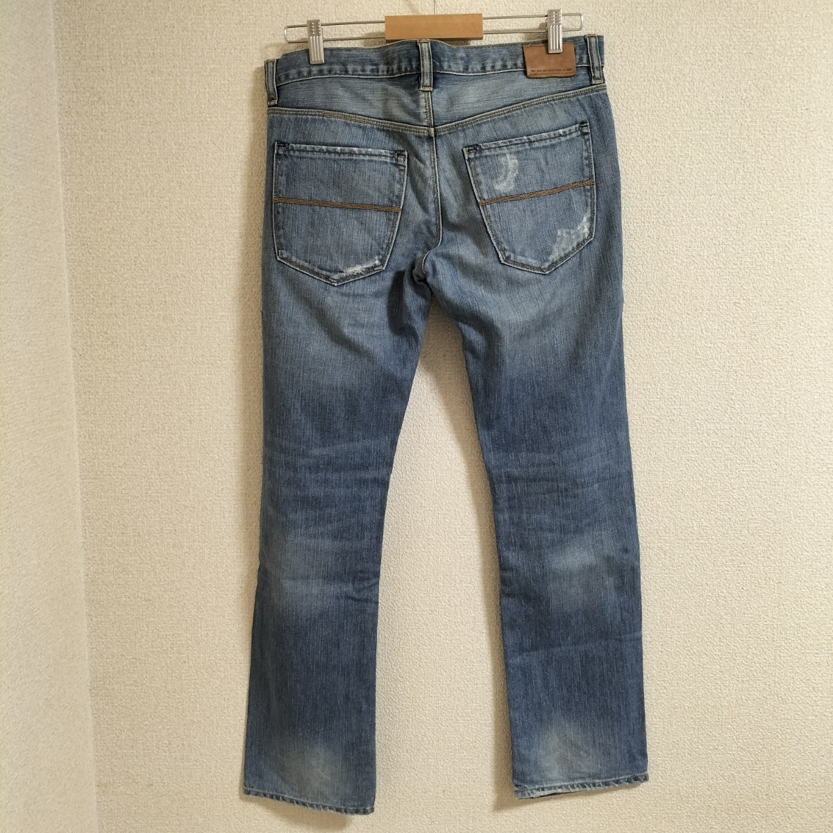 *OLD GAP 2010 год производства Denim брюки обтягивающий повреждение джинсы ji- хлеб низ Gap Old Vintage редкость бренд б/у одежда USED