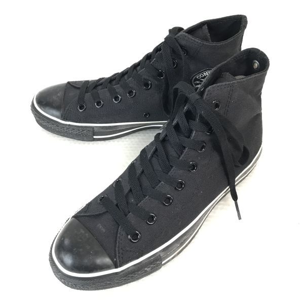 CONVERSE/コンバース★ハイカットスニーカー【25.0（ユニセックス/黒/black】sneakers/Shoes/trainers◆Q-440_画像1