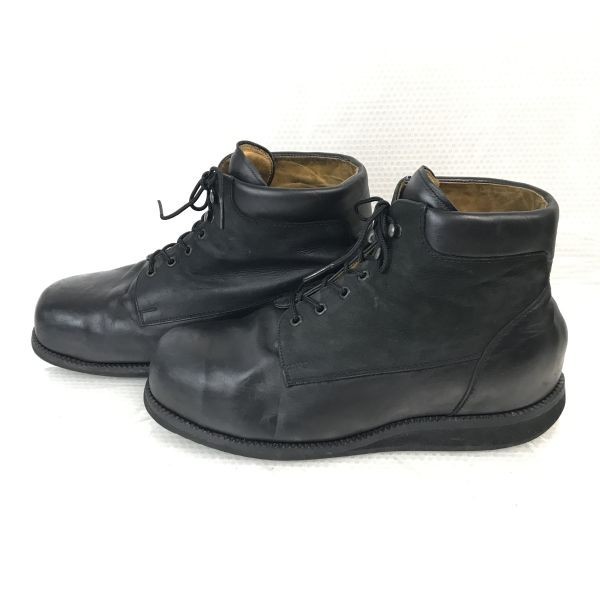 Vibram Gumlite/ビブラム ガムライトソール★オールレザー/本革/スチールトゥ/ワークブーツ【28.0-29.0/黒/BLACK】安全靴/Shoes◆pWB96-21_画像7