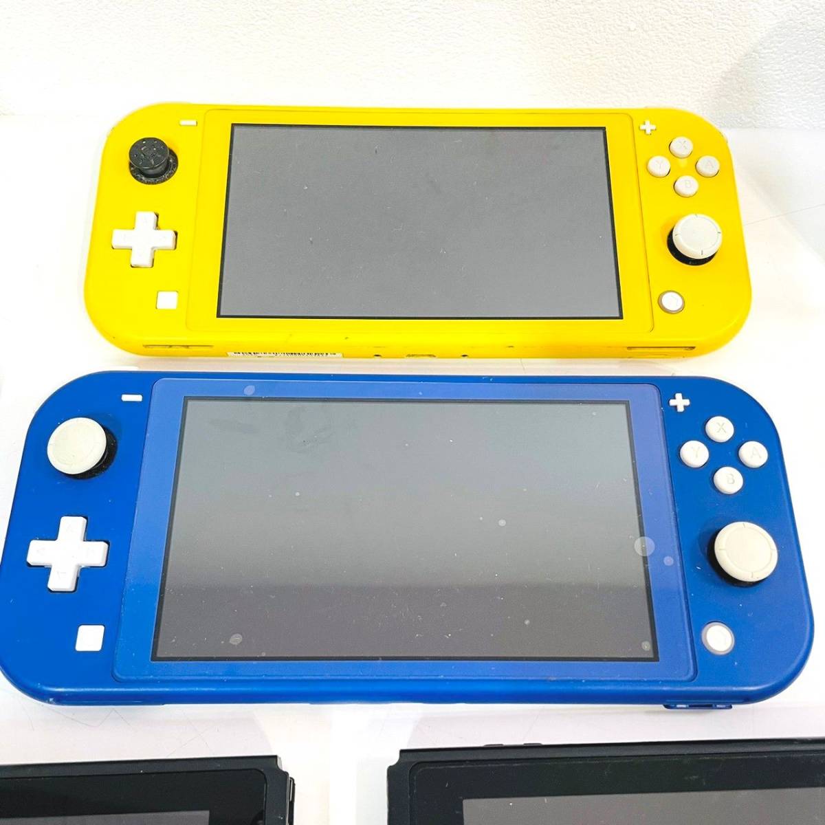 62【ジャンク／18個セット！】Nintendo Switch Lite 本体 ドック