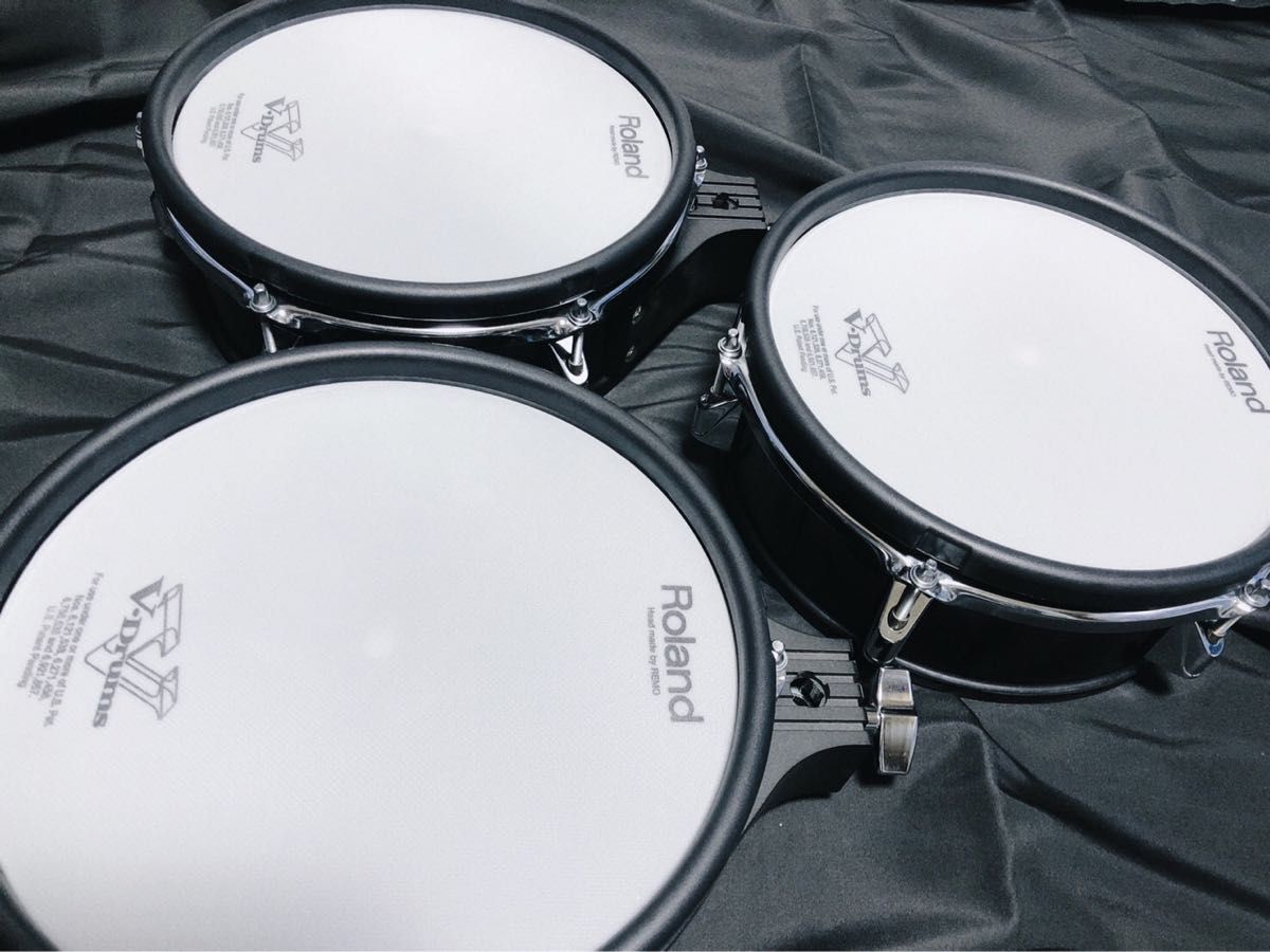 Roland PD-105 BK 後期型 3個 電子ドラム-