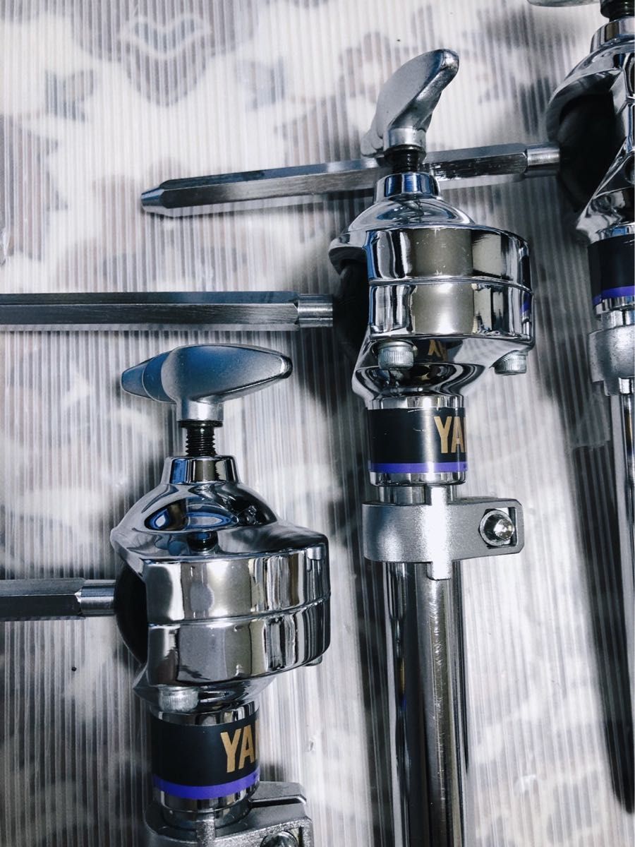 YAMAHA タムマウント 4個 電子ドラム