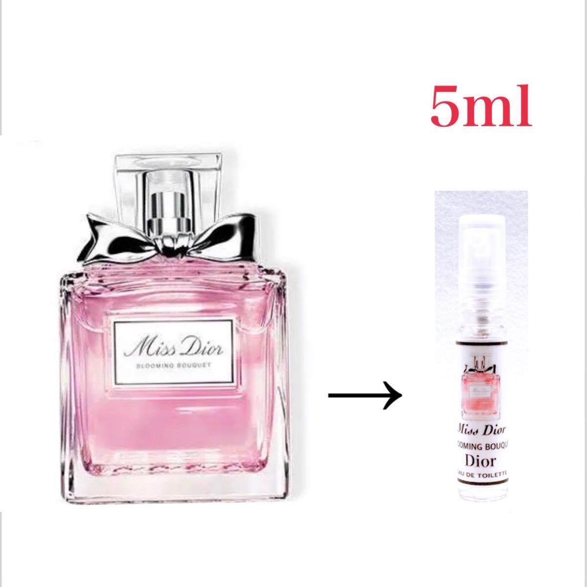 Dior ミスディオール ブルーミングブケー EDT 5ml 天香香水