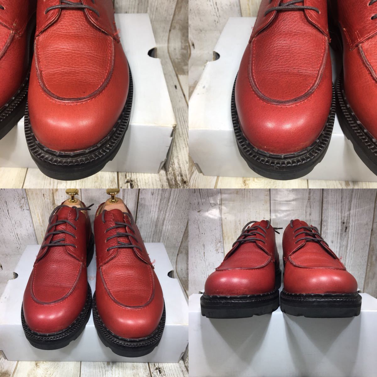 Cole Haan コールハーン レッド Uチップ 26-6.5cm_画像4