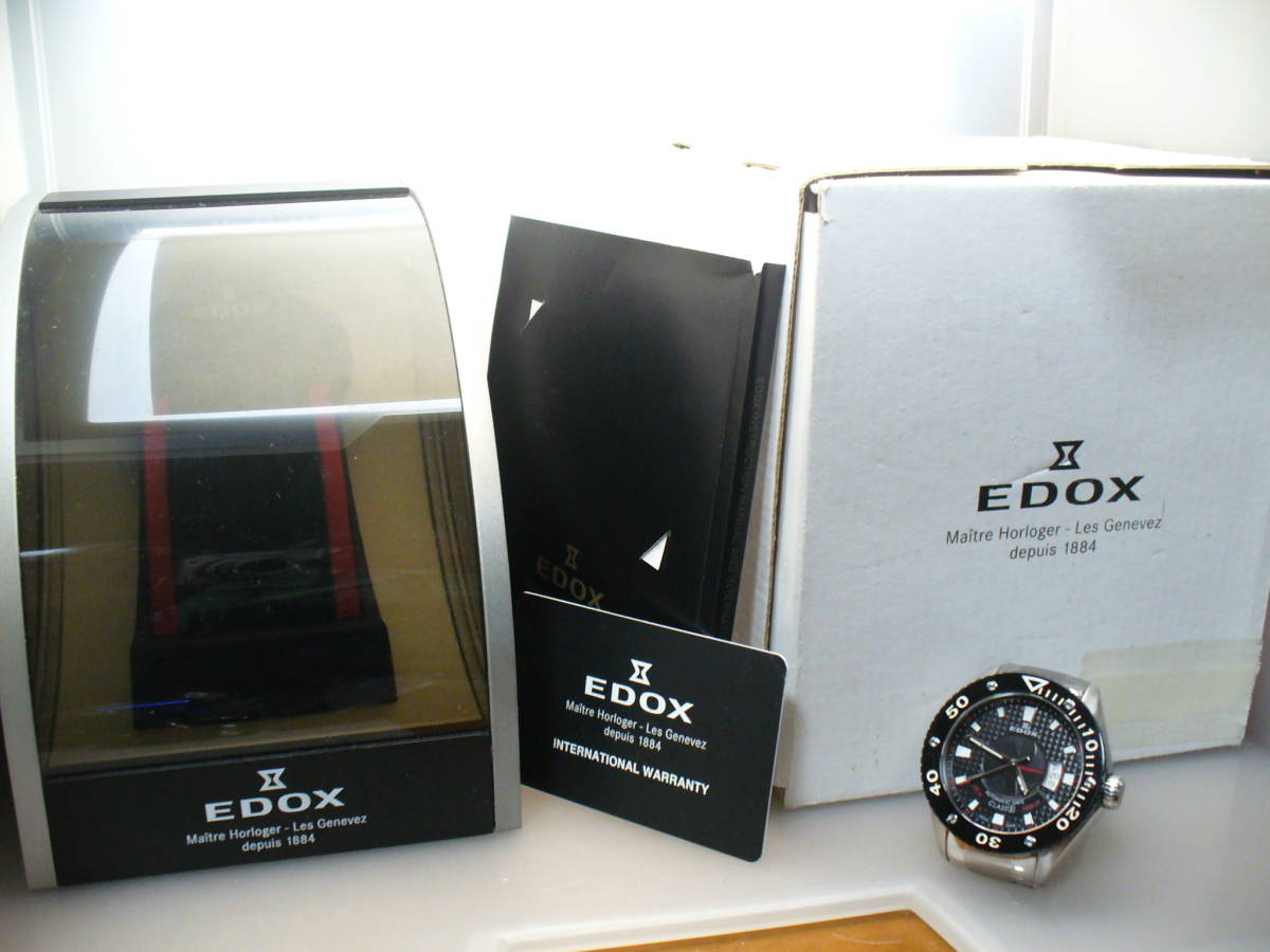 楽天 ◇EDOX エドックス CLASS1 AUTOMATIC DATE 300M 自動巻 送料込み