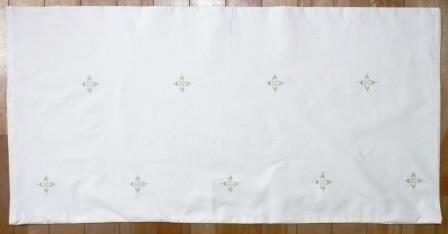 まくらカバー ２枚組 日本製 枕カバー 約 ４５cmX９０cm 封筒式 綿 １００％ ２０５本ブロード 小紋柄 プリント 送料無料_画像1