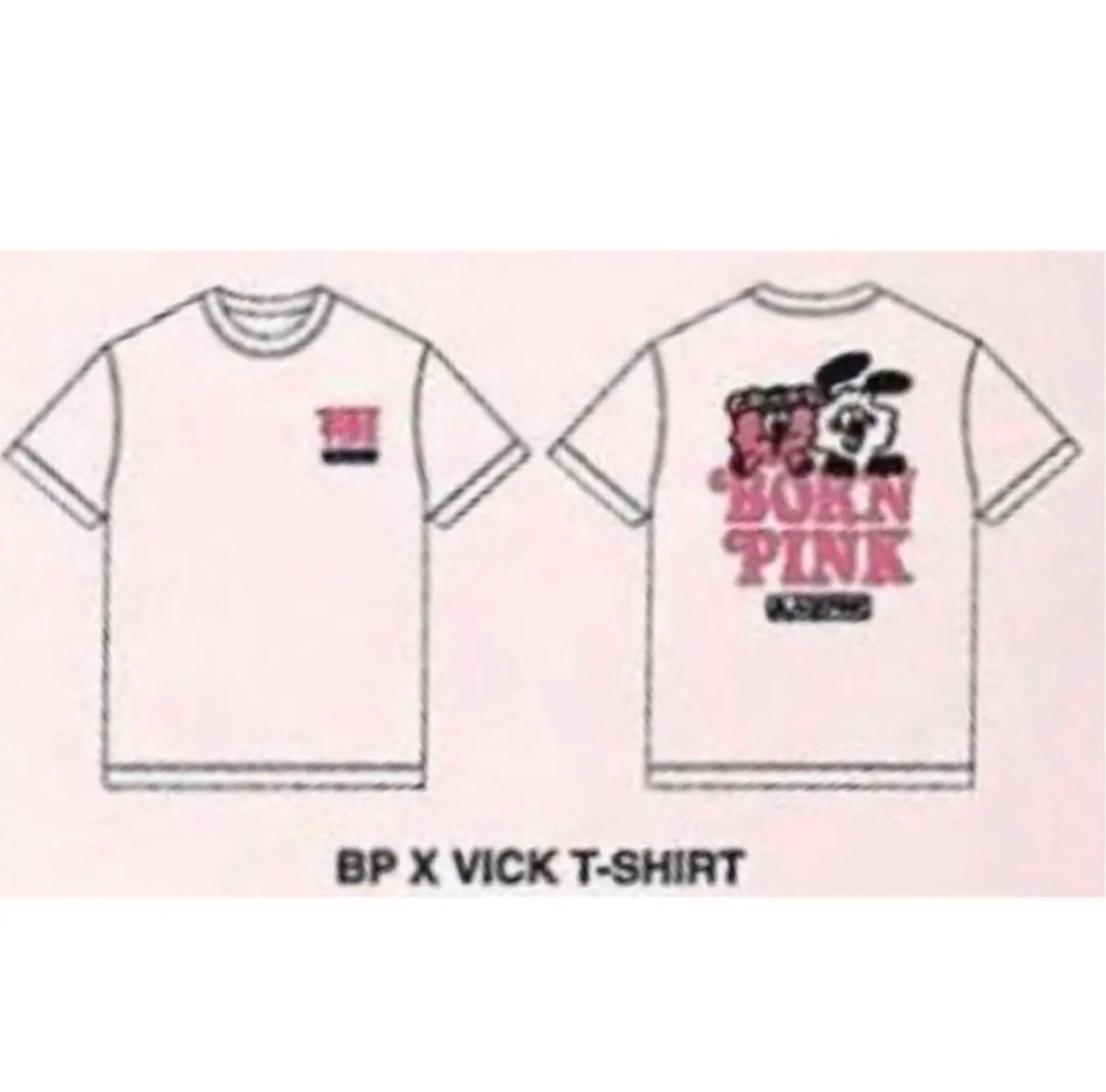 BLACKPINK VERDY BP×VICK T-SHIRT M L XL｜PayPayフリマ